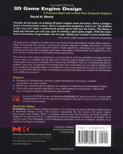 3D Game Engine Design: A Practical Approach to RealTime Computer Graphics,Used