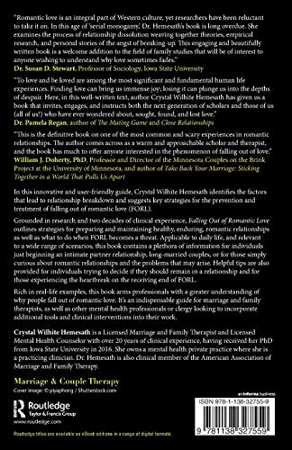 Falling Out of Romantic Love: A Therapeutic Guide for Individuals, Couples, and Professionals,Used
