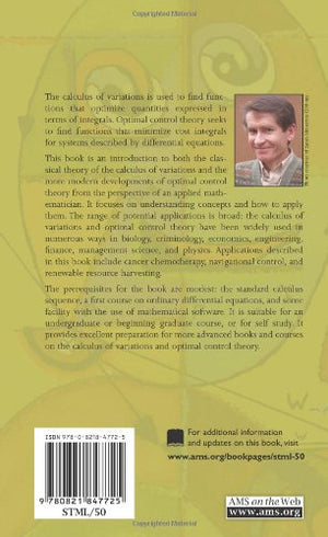 A Primer On The Calculus Of Variations And Optimal Control Theory (Student Mathematical Library) (Student Mathematical Library, ,New