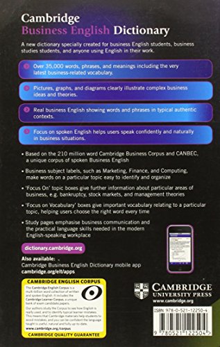 Cambridge Business English Dictionary,Used