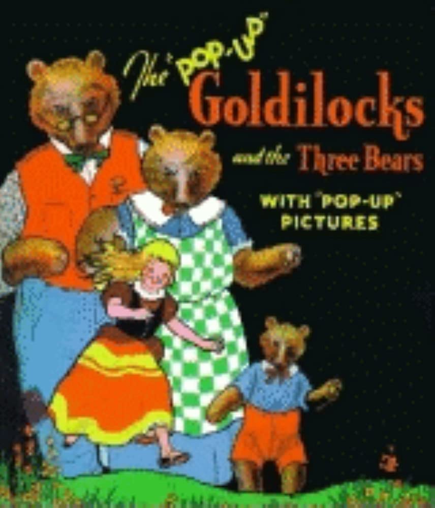 PopUp Goldilocks and the Three Bears,Used