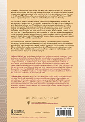 Qualitative Analysis Using ATLAS.ti (Developing Qualitative Inquiry),Used