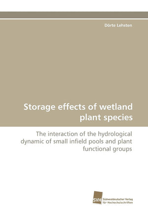 Storage effects of wetland plant species: The interaction of the hydrological dynamic of small infield pools and plant functiona,Used
