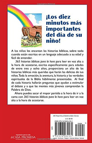 365 historias b?blicas para la hora de dormir: con m?s de 100 ilustraciones (Spanish Edition),New