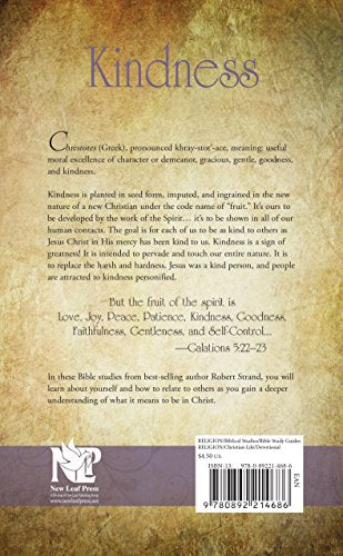 Kindness (Nine Fruits of the Spirit),Used