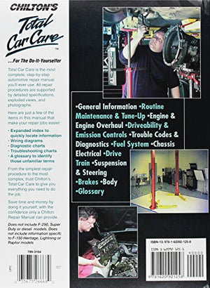 Chilton Ford PickUps 200414 Repair Manual: Covers U.S. and Canadian models of Ford F150 Pickups 2004 through 2014: Does no i,Used