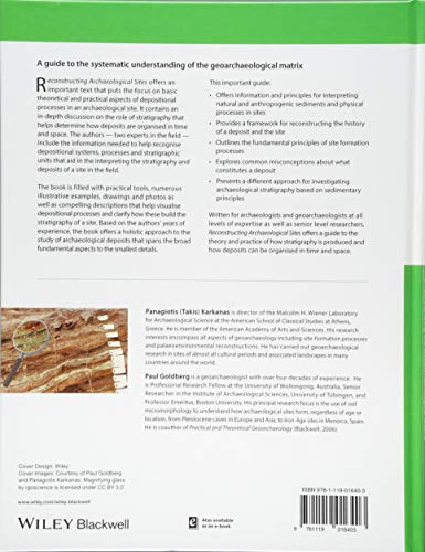 Reconstructing Archaeological Sites: Understanding the Geoarchaeological Matrix,Used
