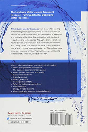 The NALCO Water Handbook, Fourth Edition,Used