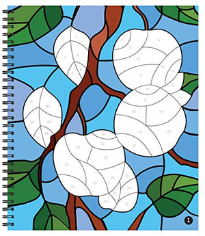 Brain Games  Sticker by Number: Inspiration,Used