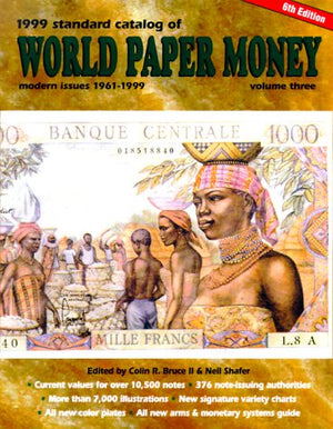 Standard Catalog of World Paper Money 2000: Modern Issues : 19612000 (Standard Catalog of Modern Paper Money, 6th ed.),Used