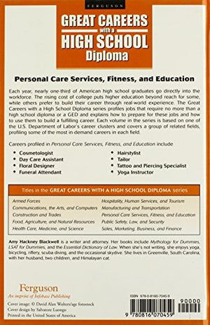 Personal Care Services, Fitness, and Educaiton (Great Careers with a High School Diploma),Used