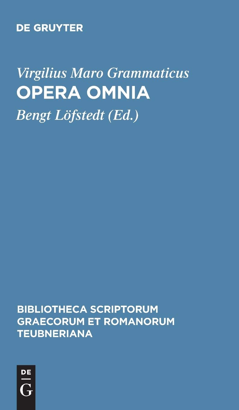 Opera omnia (Bibliotheca scriptorum Graecorum et Romanorum Teubneriana) (Latin Edition),Used