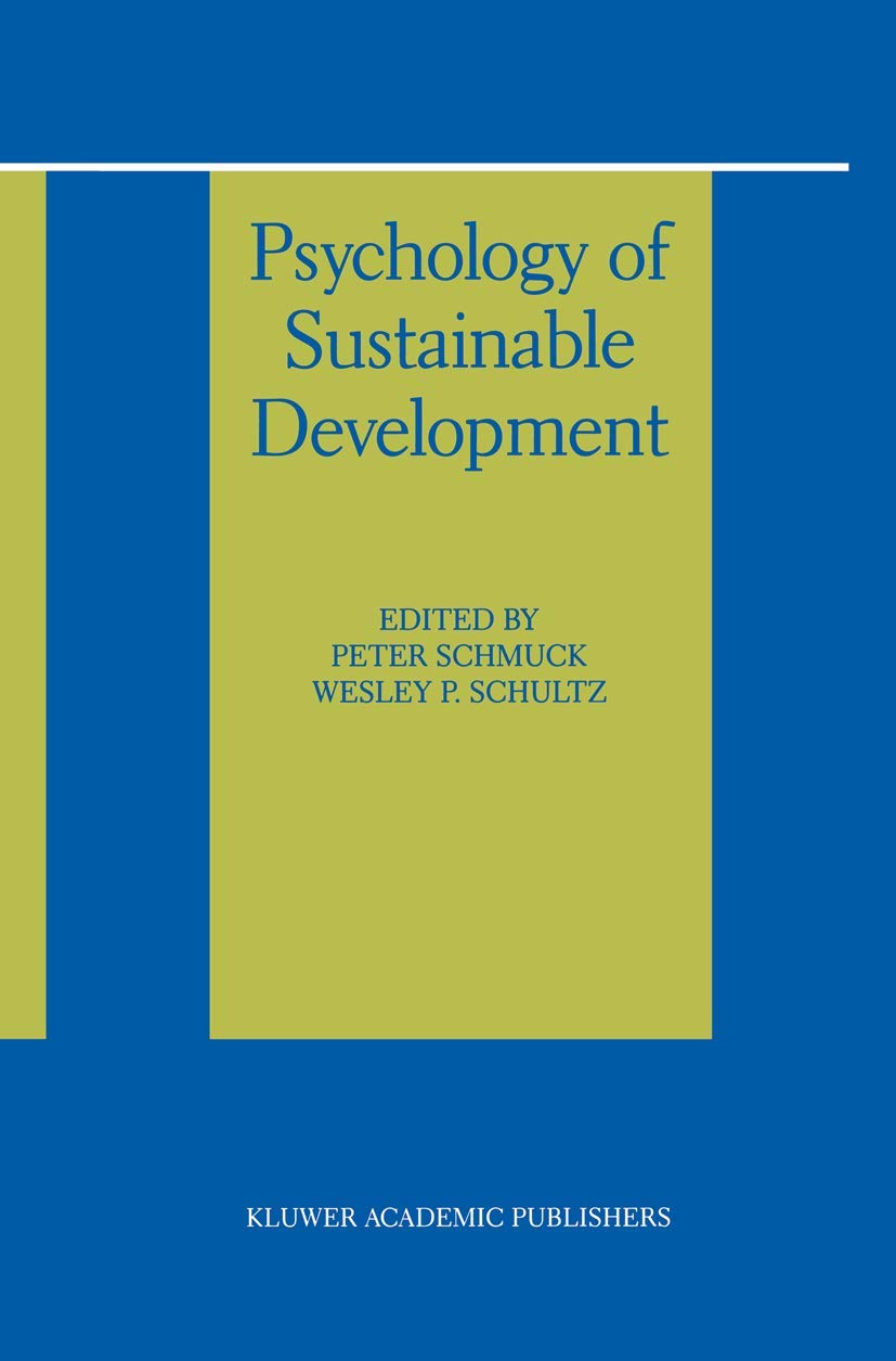 Psychology of Sustainable Development,Used