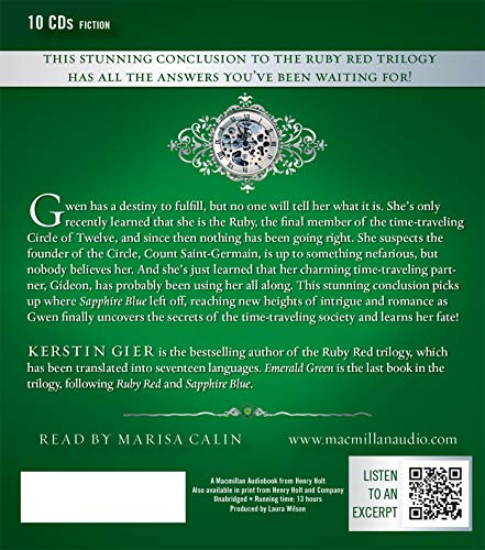 Emerald Green (The Ruby Red Trilogy, 3),Used