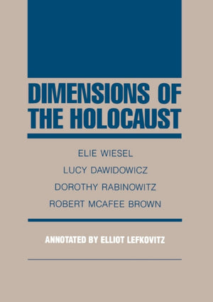 Dimensions of the Holocaust,Used