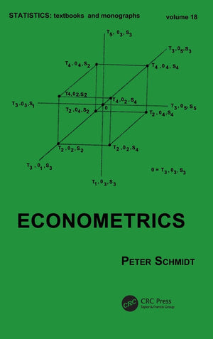 Econometrics (Statistics: A Series of Textbooks and Monographs),Used
