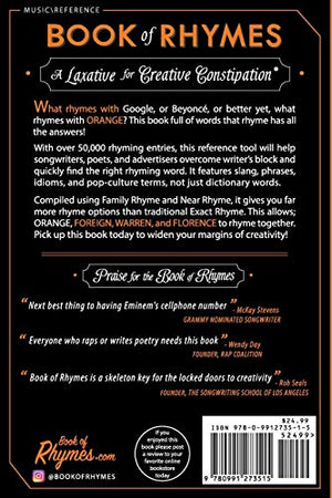 Book of Rhymes: A Laxative for Creative Constipation,Used