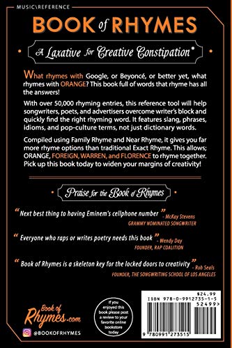 Book of Rhymes: A Laxative for Creative Constipation,Used