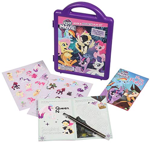 My Little Pony The Movie: Book & Magnetic Play Set,Used