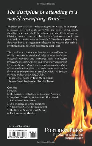 The Practice of Prophetic Imagination: Preaching an Emancipating Word,Used