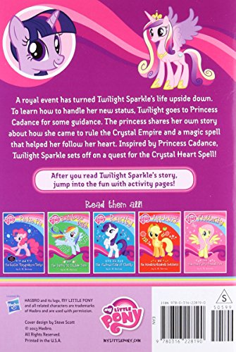 My Little Pony: Twilight Sparkle and the Crystal Heart Spell (My Little Pony Chapter Books),New