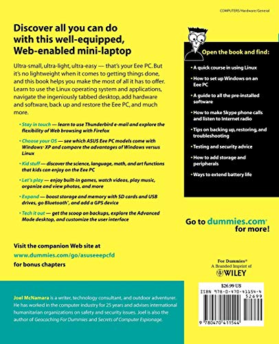 ASUS Eee PC For Dummies,Used