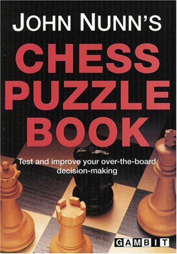 John Nunn's Chess Puzzle Book,Used