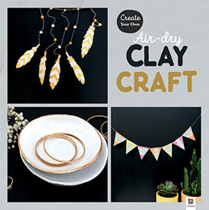 AirDry Clay Craft Box SetThis Complete Starter Kit includes all you need to create Stunning Ceramic Pieces,Used