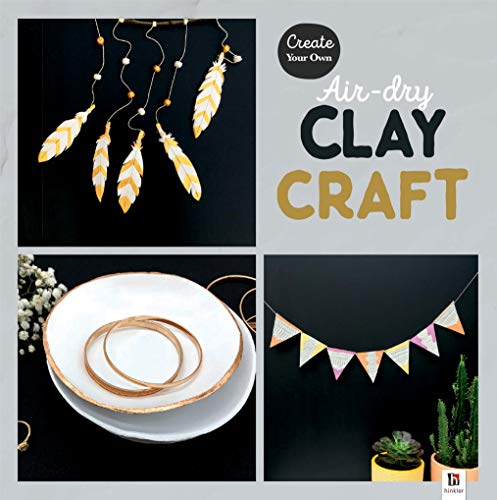 AirDry Clay Craft Box SetThis Complete Starter Kit includes all you need to create Stunning Ceramic Pieces,Used