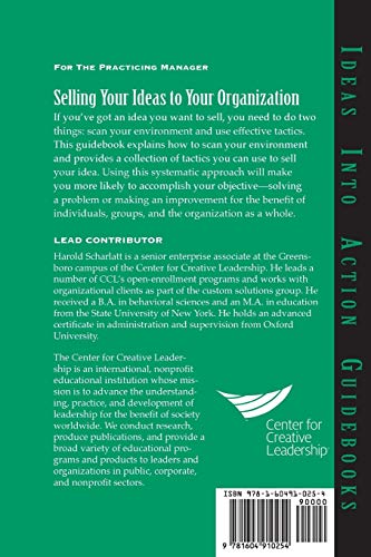Selling Your Ideas to Your Organization,Used