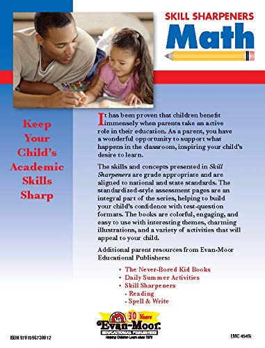 Skill Sharpeners Math, Grade 5,Used