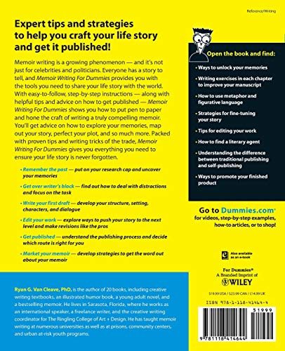 Memoir Writing For Dummies,Used
