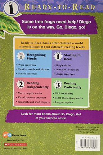 Diego Saves the Tree Frogs (ReadyToRead, Level 1),Used