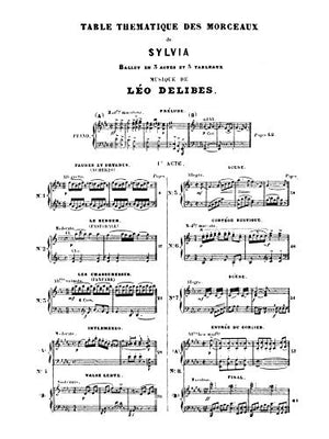 Sylvia (Kalmus Edition),Used
