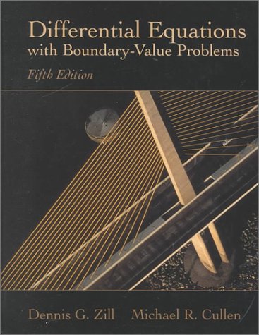 Differential Equations with BoundaryValue Problems,Used