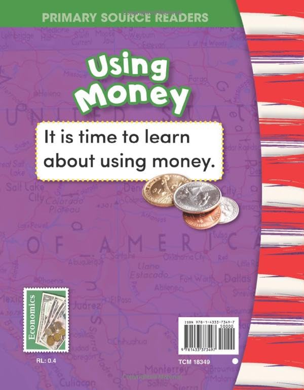Teacher Created Materials  Primary Source Readers: Using Money  Guided Reading Level A,Used