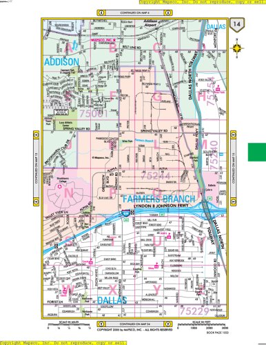 Mapsco 2006 Dallas Street Guide & Directory (Mapsco Street Guide and Directory : Dallas),Used