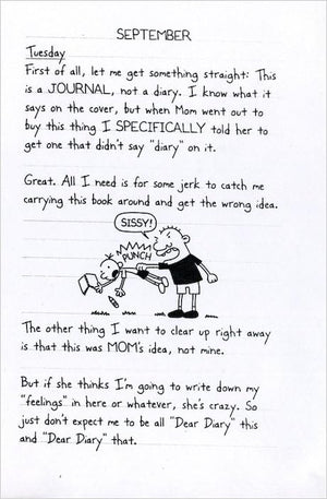 CALOTO Diary of a Wimpy Kid #1: Greg Heffley's Journal - Engaging Children's Book for Young Readers