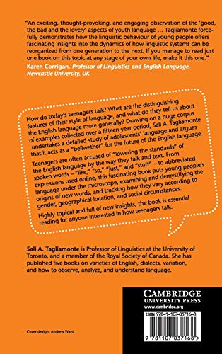 Teen Talk: The Language of Adolescents,Used