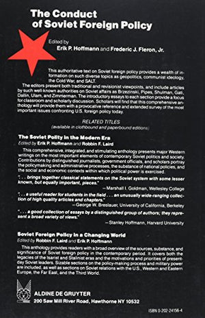 The Conduct of Soviet Foreign Policy,Used