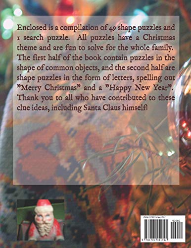 Christmas Crossword Puzzles: A Stocking Stuffer Book (Volume 1),Used