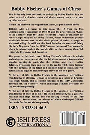 Bobby Fischer'S Games Of Chess,New