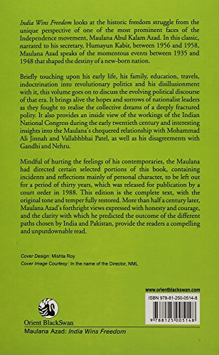 India Wins Freedom,Used