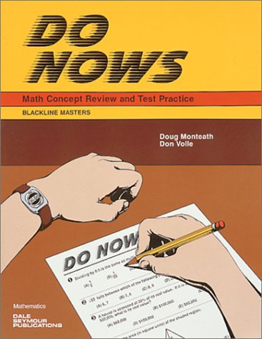 Do Nows: Math Concept Review And Test Practice,New