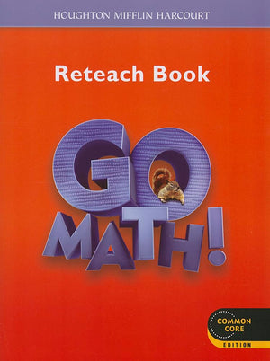 Reteach Workbook Student Edition Grade 2 (Go Math!),Used