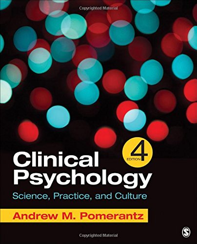 Clinical Psychology: Science, Practice, And Culture
