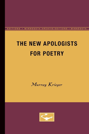 The New Apologists For Poetry,Used