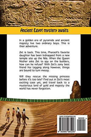 Zet and the Egyptian Temple Mystery (Kid Detective Zet),Used