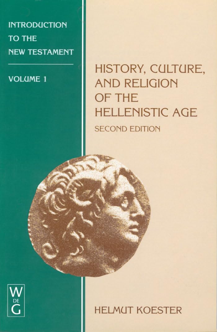 Introduction to the New Testament, Vol. 1: History, Culture, and Religion of the Hellenistic Age (2nd edition),Used