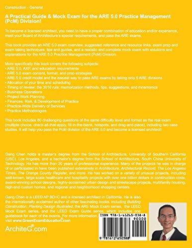 Practice Management (PcM) ARE 5.0 Mock Exam (Architect Registration Examination): ARE 5.0 Overview, Exam Prep Tips, Hot Spots, C,Used